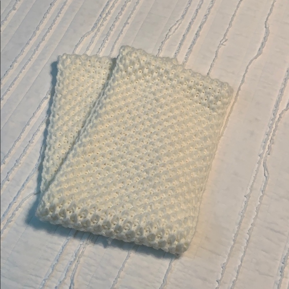 Cream infinity scarf